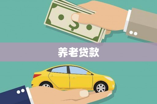 双柏养老贷款
