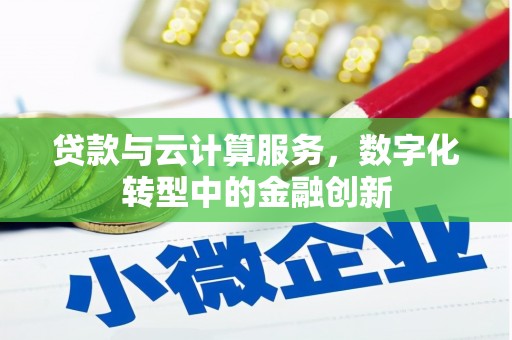 双柏贷款与云计算服务，数字化转型中的金融创新