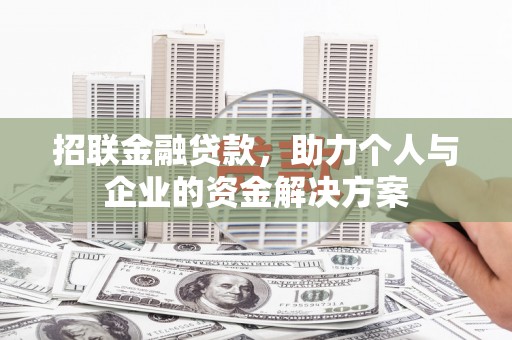 双柏招联金融贷款，助力个人与企业的资金解决方案
