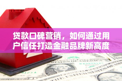 双柏贷款口碑营销，如何通过用户信任打造金融品牌新高度