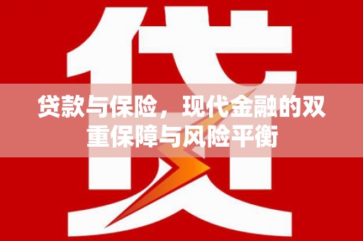 双柏贷款与保险，现代金融的双重保障与风险平衡
