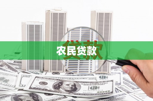 双柏农民贷款