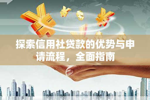 双柏探索信用社贷款的优势与申请流程，全面指南