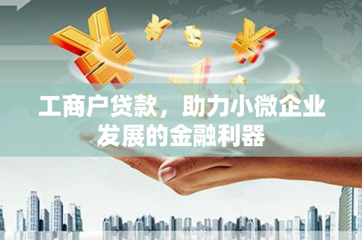 双柏工商户贷款，助力小微企业发展的金融利器