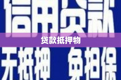 双柏贷款抵押物