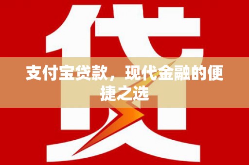 双柏支付宝贷款，现代金融的便捷之选