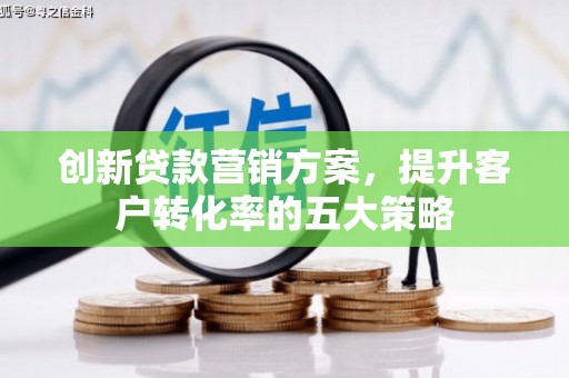 双柏创新贷款营销方案，提升客户转化率的五大策略