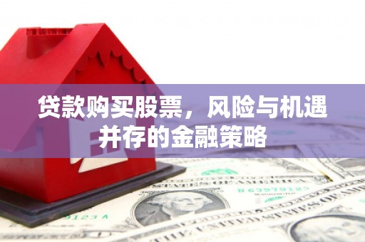双柏贷款购买股票，风险与机遇并存的金融策略