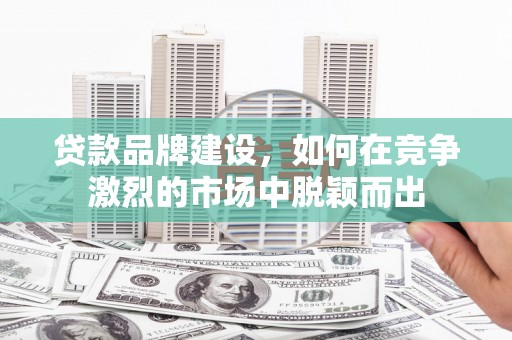 双柏贷款品牌建设，如何在竞争激烈的市场中脱颖而出