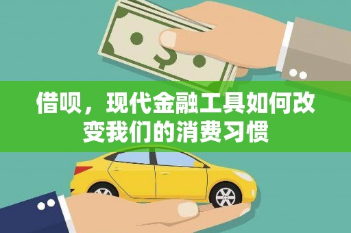 双柏借呗，现代金融工具如何改变我们的消费习惯