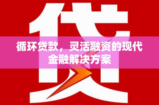 双柏循环贷款，灵活融资的现代金融解决方案