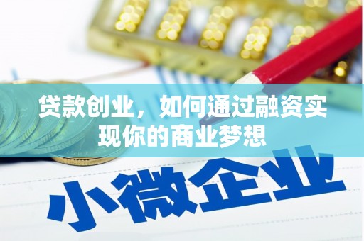 双柏贷款创业，如何通过融资实现你的商业梦想