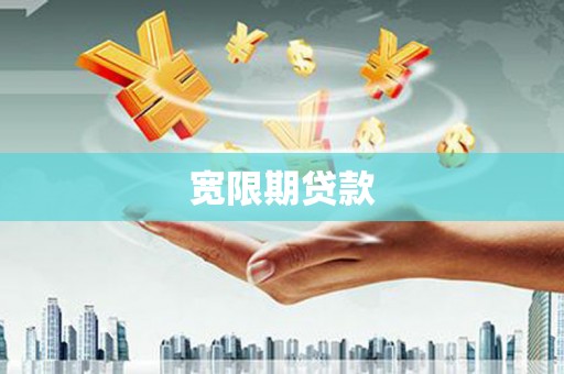 双柏宽限期贷款