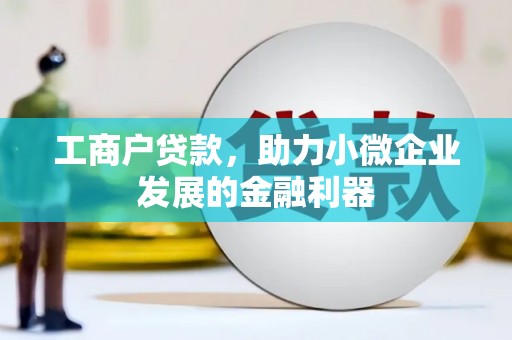 双柏工商户贷款，助力小微企业发展的金融利器