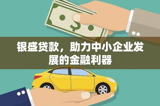 双柏银盛贷款，助力中小企业发展的金融利器