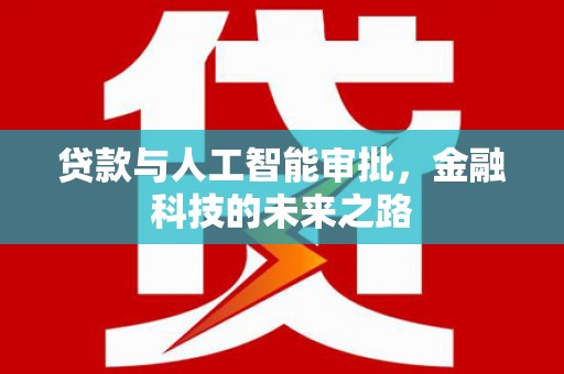 双柏贷款与人工智能审批，金融科技的未来之路