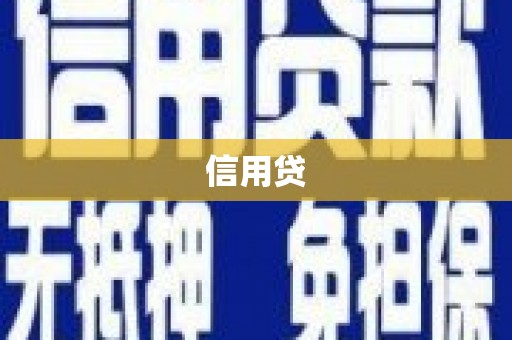 双柏信用贷