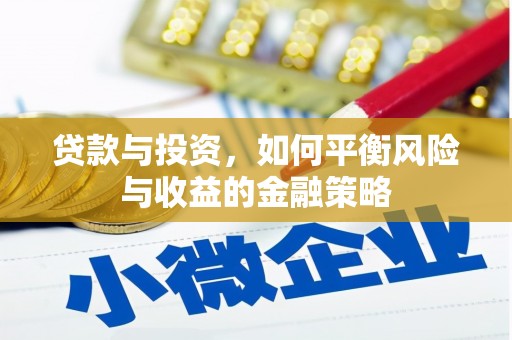 双柏贷款与投资，如何平衡风险与收益的金融策略