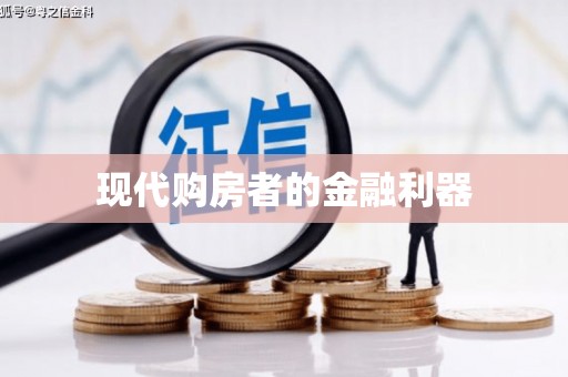 双柏现代购房者的金融利器