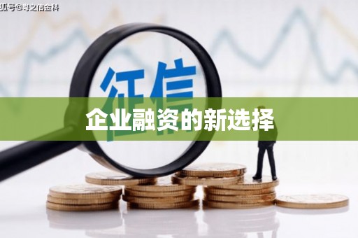 双柏企业融资的新选择