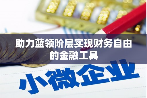 双柏助力蓝领阶层实现财务自由的金融工具